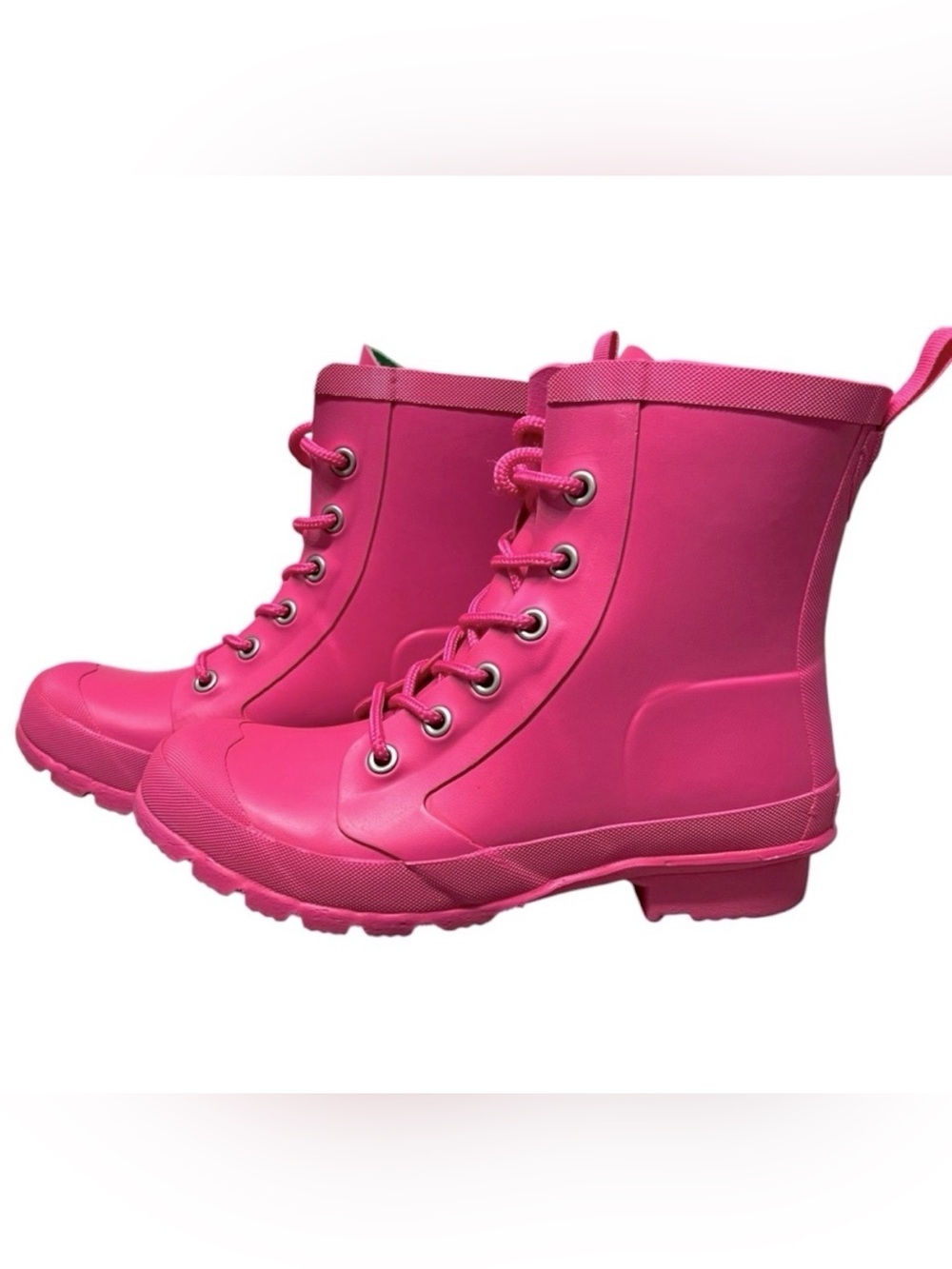Lauren Ralph Lauren Mikenna Hot Pink Rubber Bo-Rai Rain Boots Women’s size 6